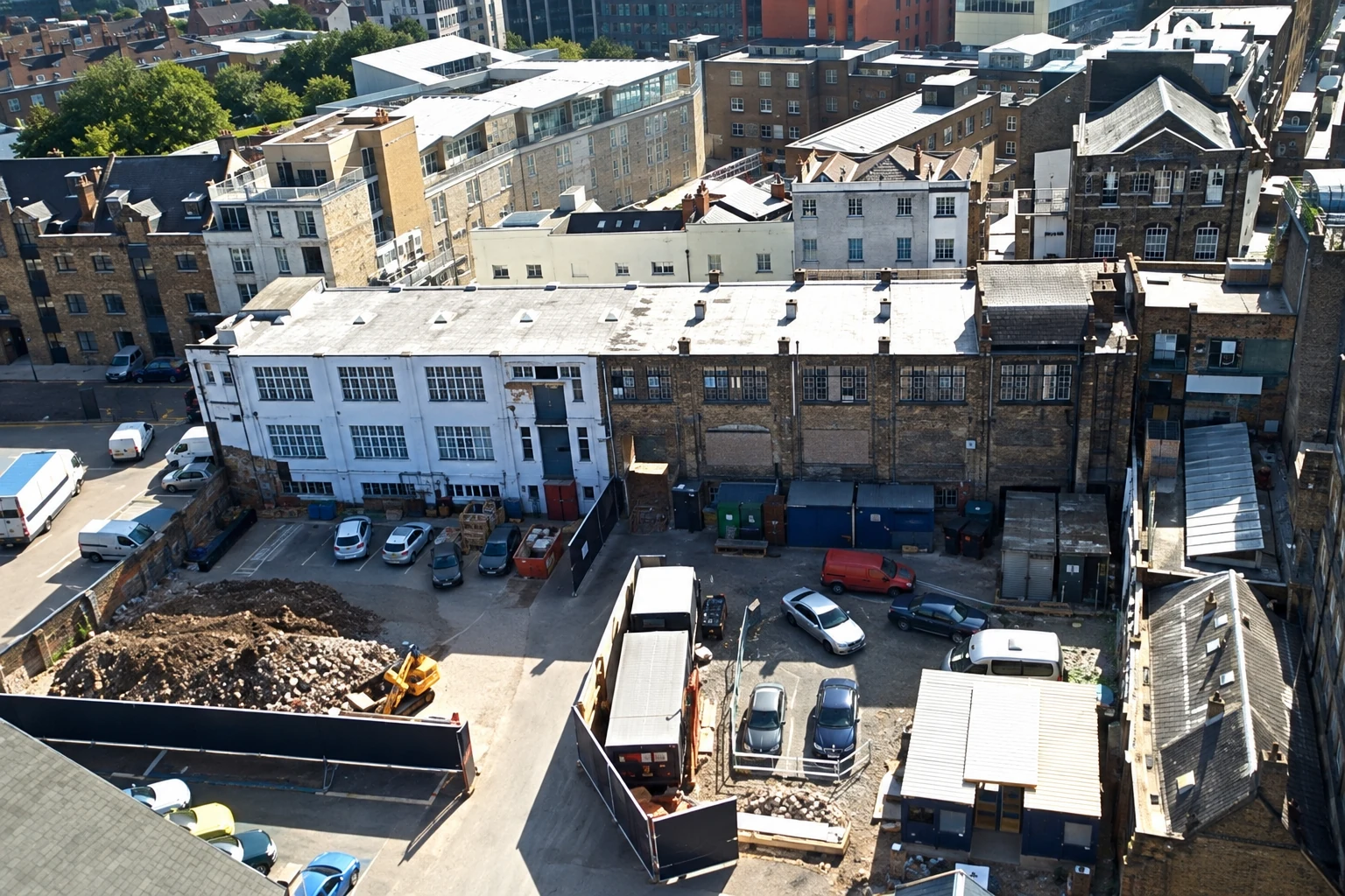 Saffron Mills, Bermondsey Street, London SE1 — project view