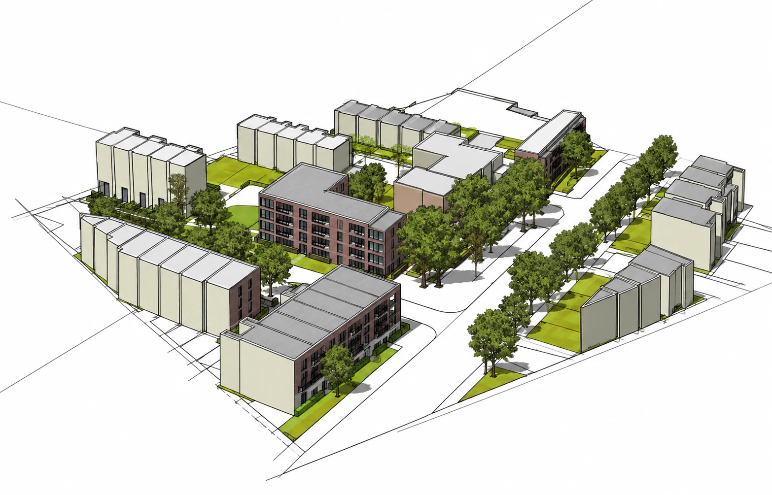 Walsworth Road, Hitchin, United Kingdom — project view