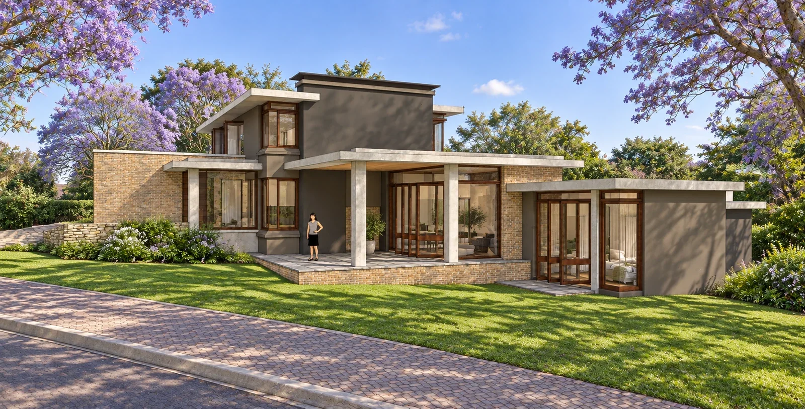 House Du Toit, Waterkloof Ridge, Pretoria — exterior view